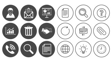 Belgeler ve iş ikonları/simgeleri