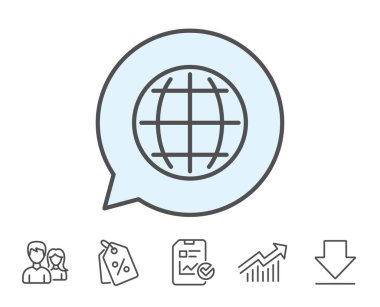 Küre satırı simgesi