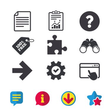 Soru işareti ve bulmaca işaretleri