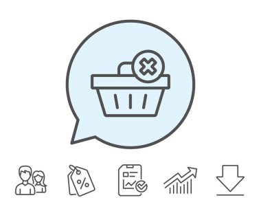 Alışveriş sepeti simgesini Kaldır