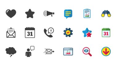 Adres ve ilgili kişi simgeler