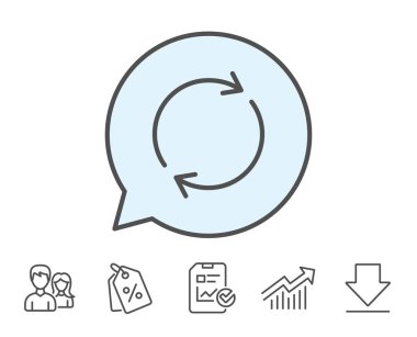 yenileme satırı simgesi