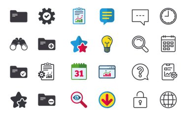 Muhasebe bağlayıcı simgeler