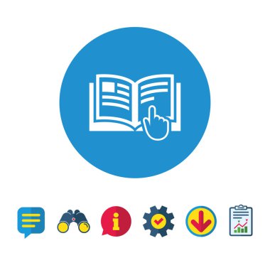 El ile kitap simgesi