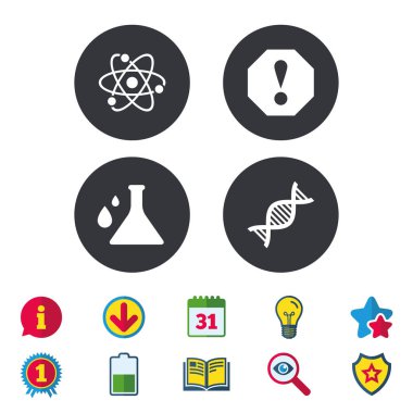 Dikkat ve Dna simgeler