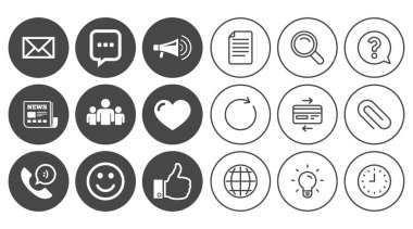 Posta ve haber simgeleri