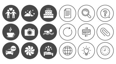 Daire hizmeti simgelerini