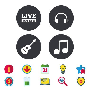 müzikal öğeleri simgeler