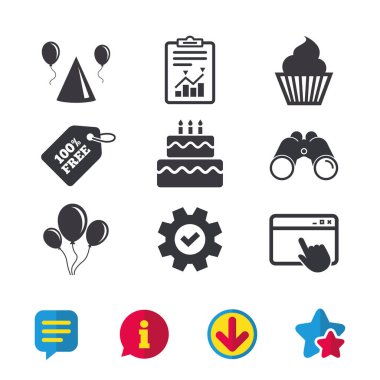 doğum günü partisi simgeleri