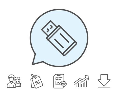 USB Flash sürücü simgesi