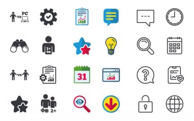 Sohbet, rapor ve takvim işaretleri