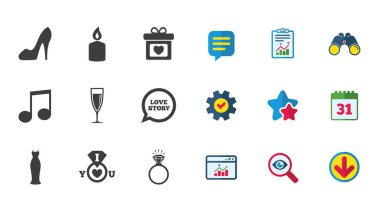 Düğün ve nişan simgeler