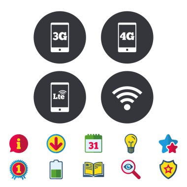 mobil telekomünikasyon simgeler