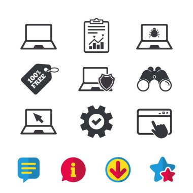 dizüstü dizüstü pc simgeler