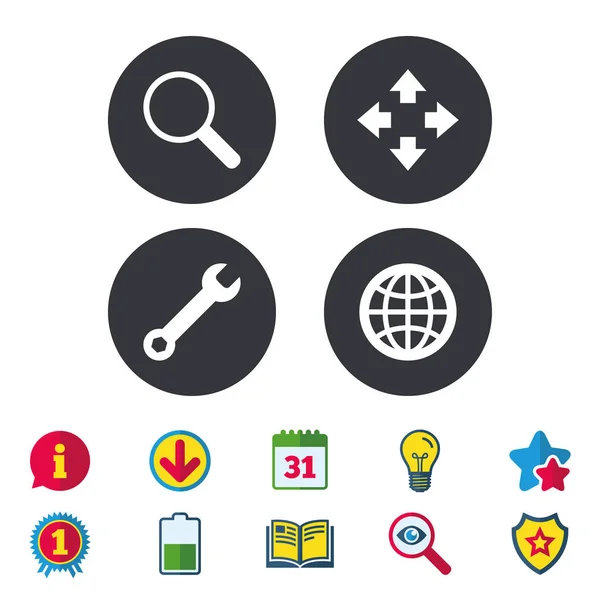 Diseño de iconos de dispositivos — Vector de stock