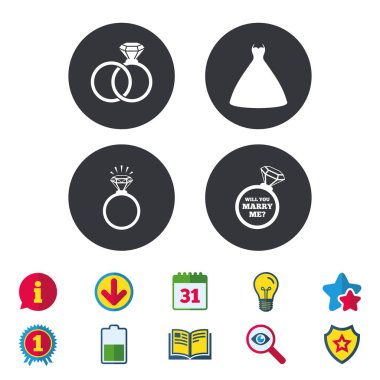 Tasarım düğün simgeler