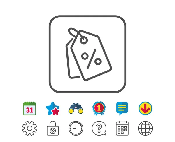 Conception des icônes Shopping — Image vectorielle