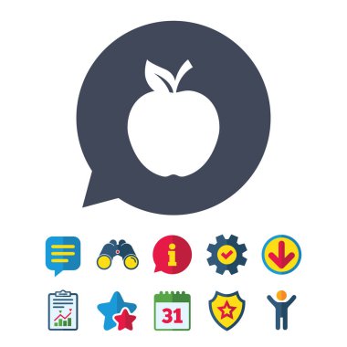 elma işareti simgesi 