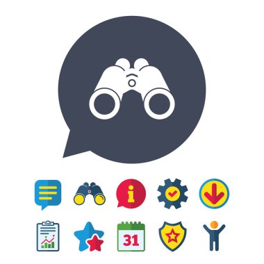 dürbün düz simgesi