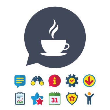 Kahve fincanı işareti simgesi