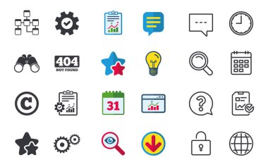 Web sitesi veritabanı simge. 