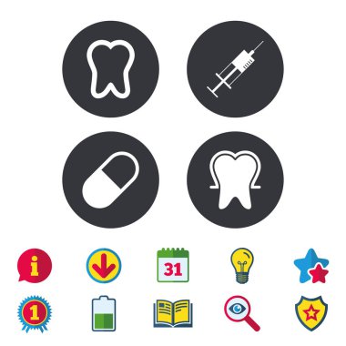 emaye koruma simgeler diş