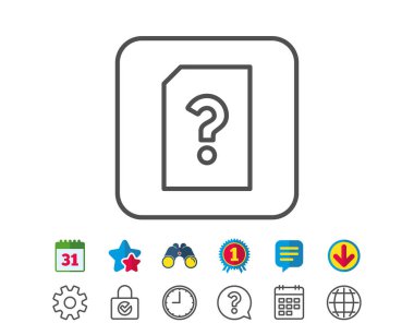 Bilinmeyen belge satırı simgesi 