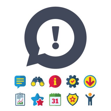 ünlem işareti simgesi simgesi 