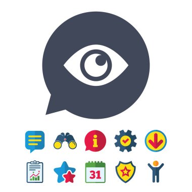 Göz işareti simgesi 