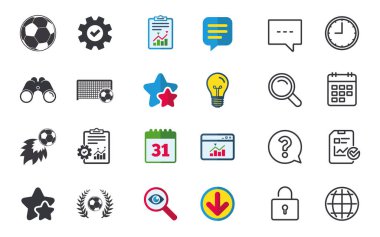 Futbol topu spor işareti