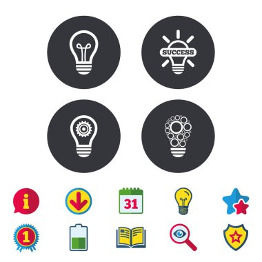 ışık lamba simgeler