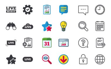 Canlı müzik simgeleri