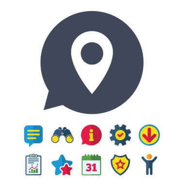 harita işaretçi simgesi 