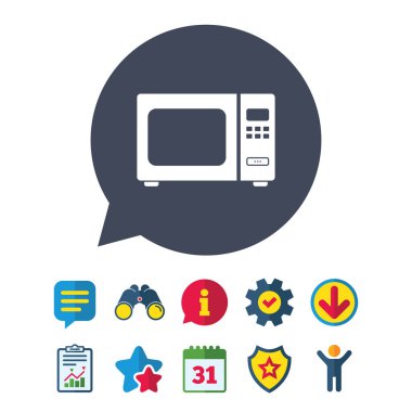 mikrodalga fırın işareti simgesi