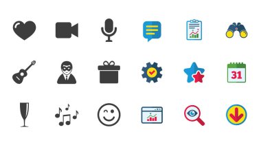 Parti kutlama, doğum günü simgeler