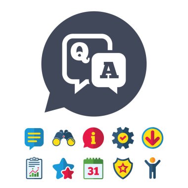 soru cevap işareti simgesi