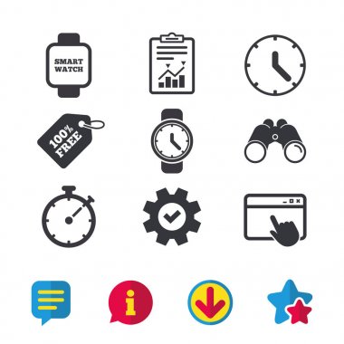 Kronometre sayacı sembolleri