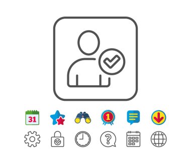 Kontrol kullanıcı satırı simgesi