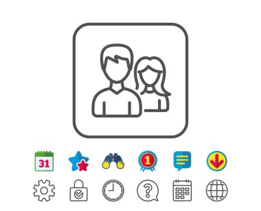 Çift satırı simgesi 