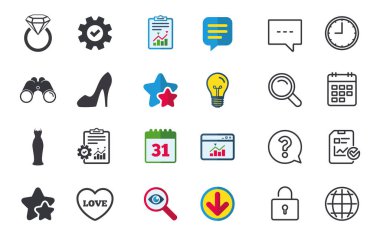 Düğün elbise simgesi