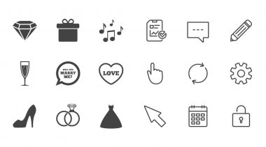 Düğün, nişan simgeler