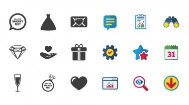 Düğün, nişan simgeler