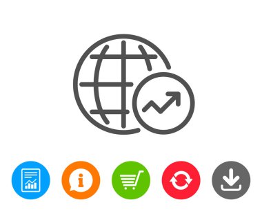 Dünya istatistikleri simgesi