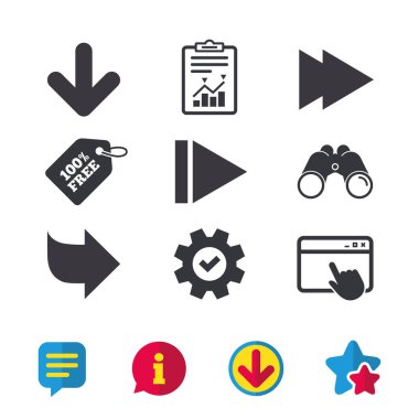 Sonraki gezinti ok başını işaretler