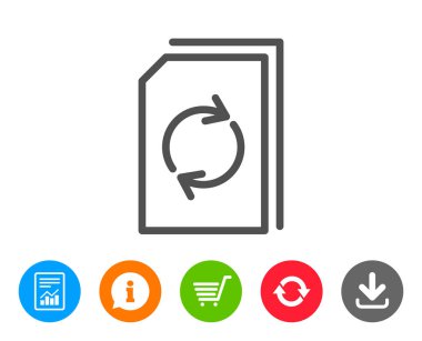 Update belge simgesi