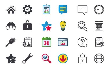 İngiliz anahtarı servis araçları sembolleri