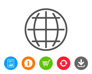 Küre satırı simgesi