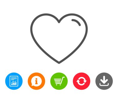 Kalp çizgisi simgesi