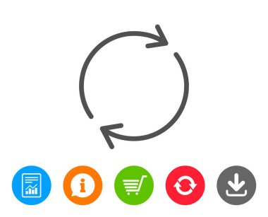 yenileme satırı simgesi