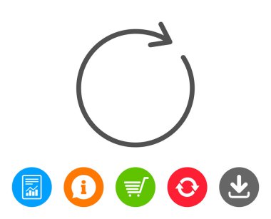 yenileme satırı simgesi